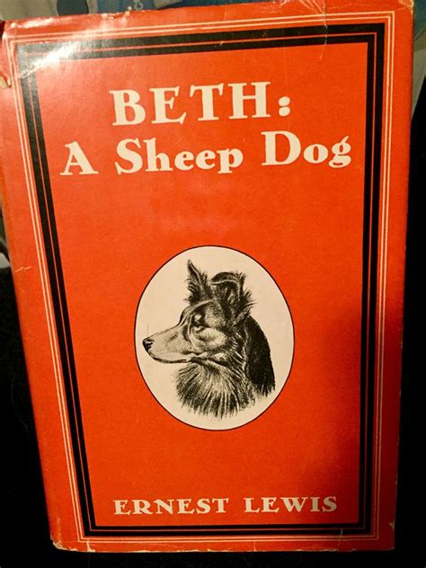 Beth A Sheep Dog Vintage Book About A Collie Sheepdog Rough