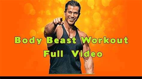 Body Beast Workout Full Video Youtube