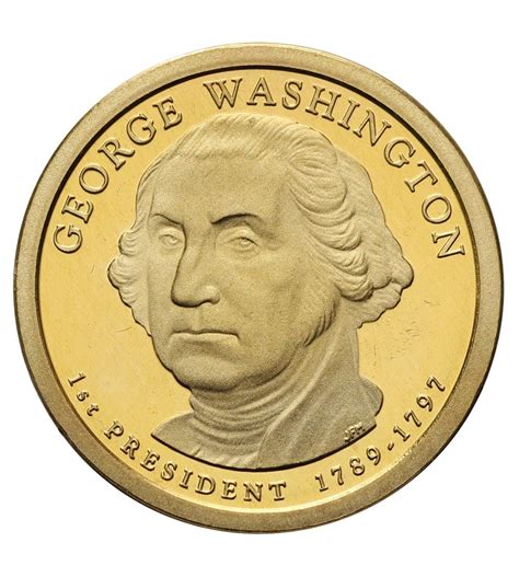 USA 1 dolar 2007 S, George Washington - Proof
