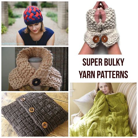 Knit Super Bulky Yarn Patterns