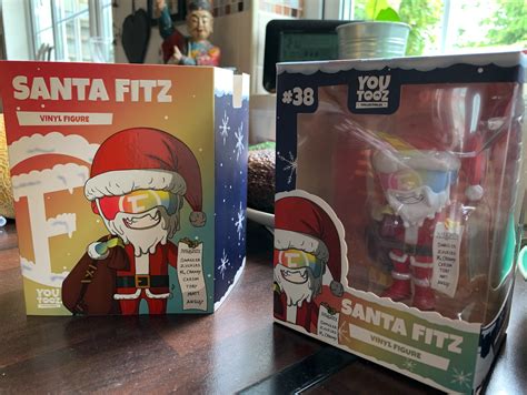 Santa Fitz Youtooz Sold Out Code Not Scratched Ebay
