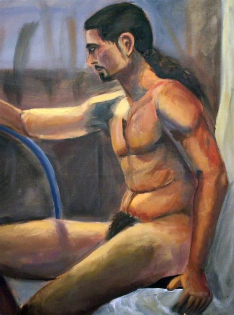 Desnudo masculino con aro Carmen María Carrión Artelista