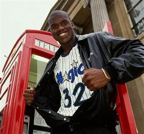 Young Shaquille O Neal Shaquilleoneal Orlandomagic Nba Basketball