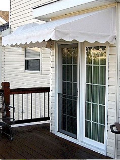 You would be surprised how much can accumulate up there over the years. Canvas Awnings Phoenix AZ | Fabric awning, Canvas awnings, Awning over door