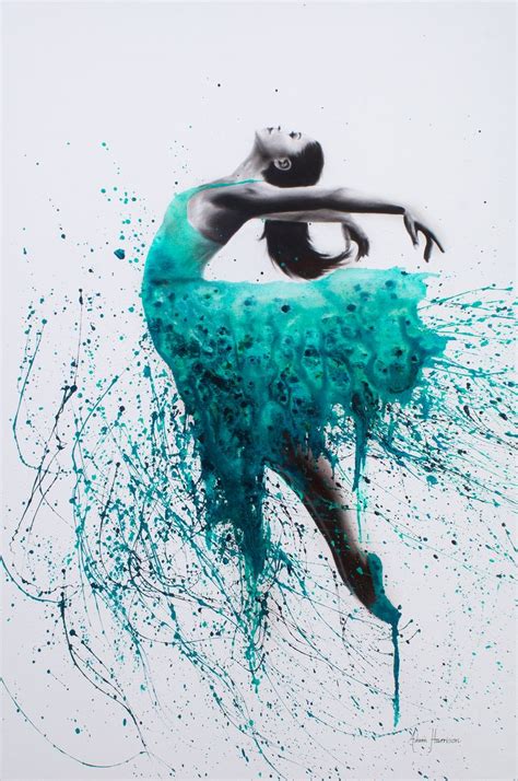Kingfisher Woman In 2020 Dance Art Dance Paintings Ballet Art