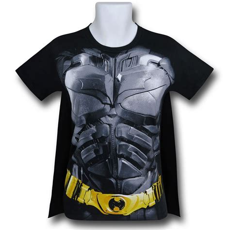 Batman Dark Knight Armor Costume And Cape T Shirt