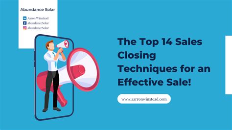 The Top 14 Sales Closing Techniques For An Effective Sale