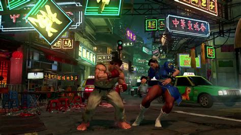 Street Fighter V Gets Another Ryu Vs Chun Li Gameplay Video