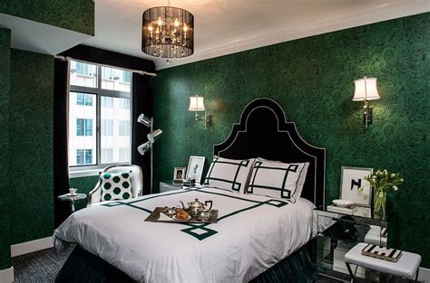 Revitalizing Style 25 Chic And Serene Bedrooms With A Green Glint