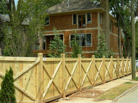 X Brace Privacy Fence Apex Fence Company