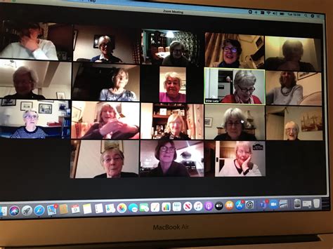 Our First Zoom Meeting Abingdon Wi