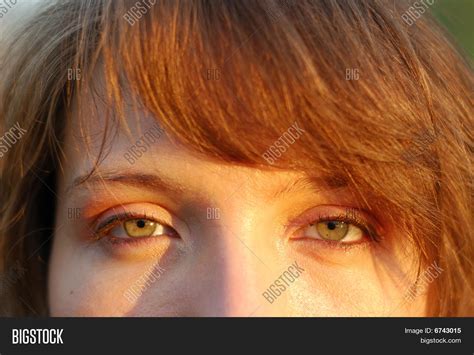 Women Green Eyes Warm Image And Photo Free Trial Bigstock
