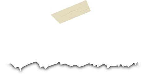 Torn Paper Strips Png