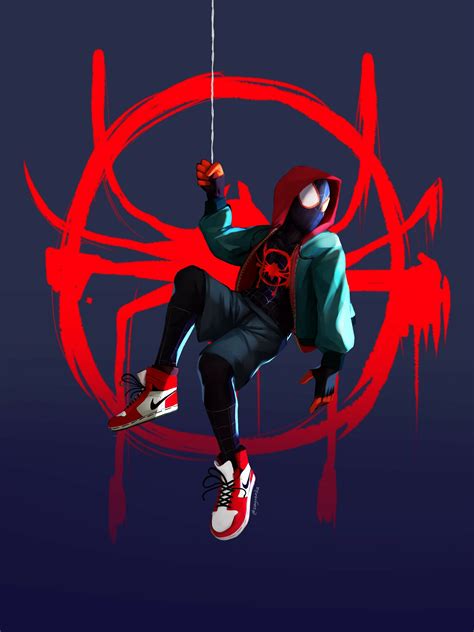 Sayrenkas Art Spiderman Into The Spiderverse