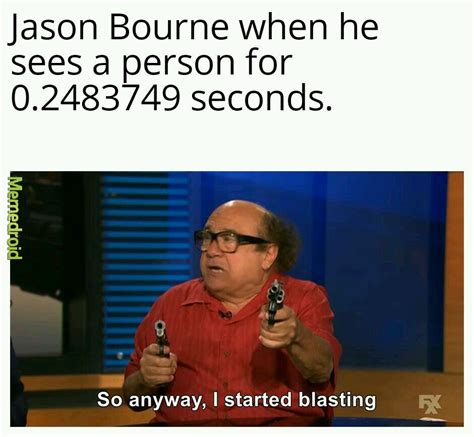 Jason Bourne Meme What Is Capstone Jason Bourne Meme Generator What