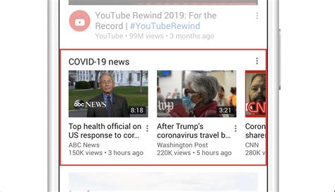 Youtube Launches Dedicated Covid 19 Home Page Section Techcrunch