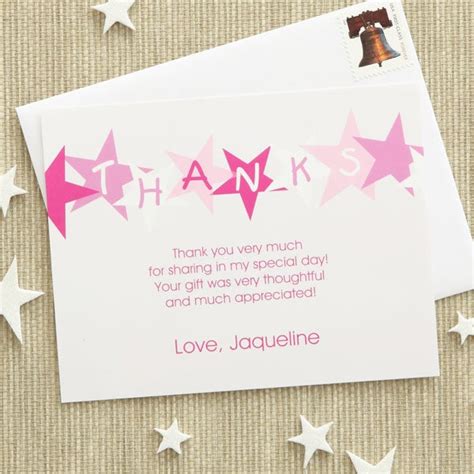 Creative Personalised Birthday Thank You Cards Awesome Happy Birthday