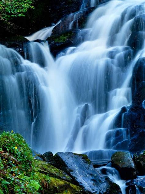 Torc Waterfall In Killarney National Park Scenic Waterfall Scenic