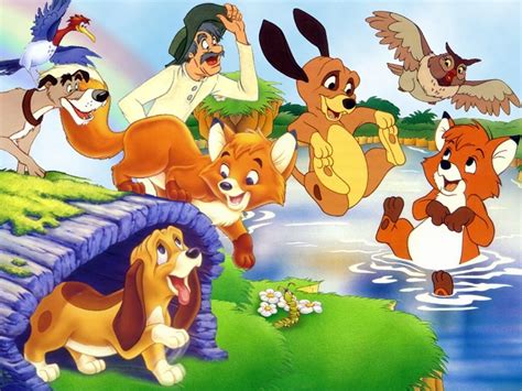 The Fox And The Hound Wallpapers Wallpaper Cave