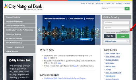 Anytime & anywhere banking through internet. City National Bank of Florida Online Banking Login - CC Bank