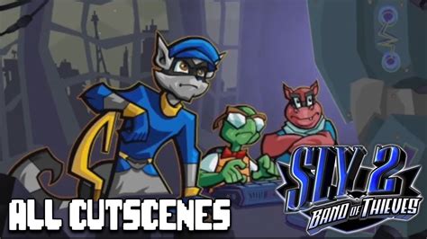 Sly 2 Band Of Thieves All Cutscenes Movie Game Movie YouTube