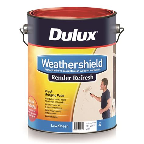 Dulux 10l Render Refresh Weathershield Exterior Paint Bunnings Warehouse