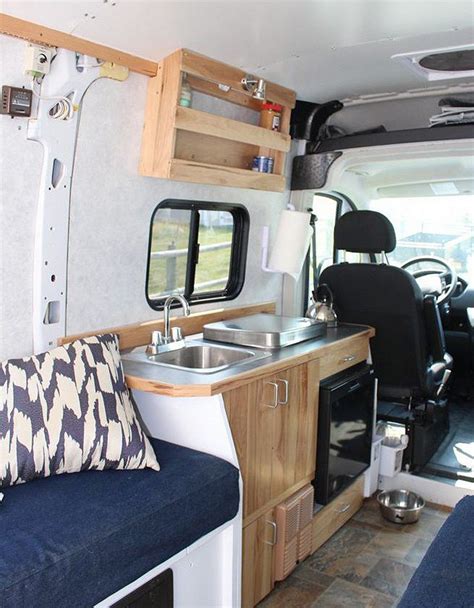 Maybe you would like to learn more about one of these? 50 Full DIY Camper Van Conversions You Must Try (35) | Camper van conversion diy, Van conversion ...