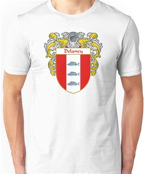 The delaney family crest may have more then one origin so make sure the family crest for we do have the delaney coat of arms / family crest along with the surname history from the above countries. 'Delaney Coat of Arms/Family Crest' T-Shirt by William ...