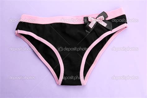 Womans Panties On Bright Background Stock Photo By Belchonock