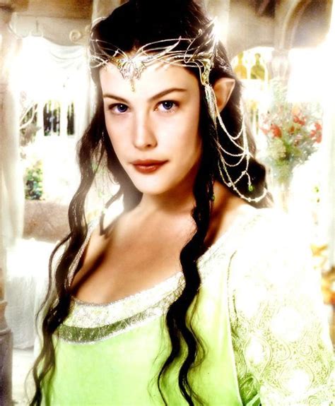 Liv Tyler As Arwen Lotr Lord Of The Rings The Hobbit Fellowship