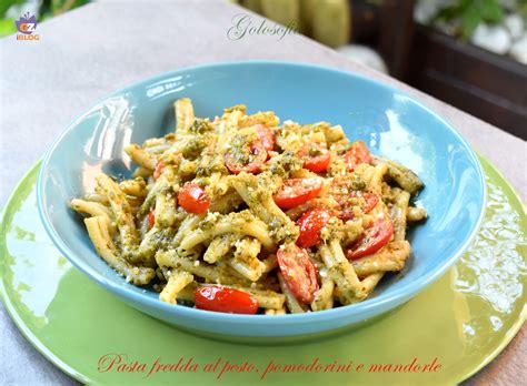 Pasta Fredda Al Pesto Pomodorini E Mandorle Semplice E Buonissima