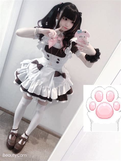 🎀ちゅぴにゃん🍓 On Twitter In 2021 Maid Outfit Maid Costume Kawaii Fashion Outfits