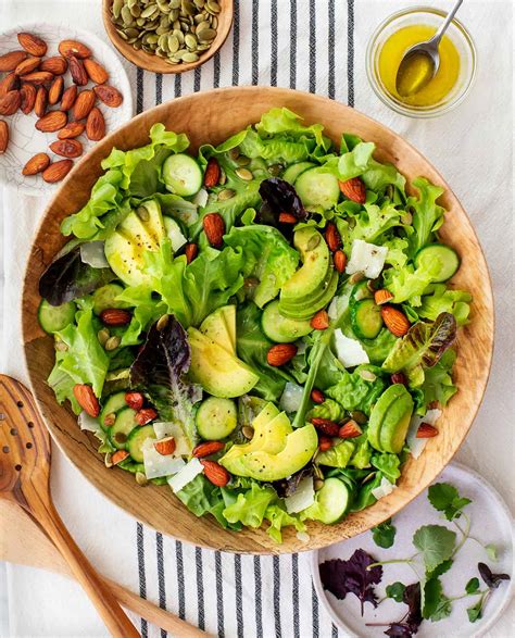 Simple Green Salad Recipe Love And Lemons