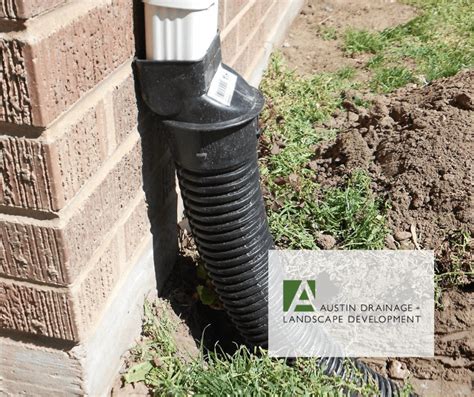 How to install a downspout drain. What are Three Backyard Drainage Solutions - Austin Drainage + Landscape Development