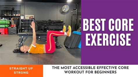 The Best Core Exercise For Beginners Youtube