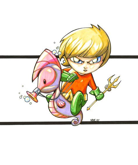 Pin By Jamie Primas On Aquaman Chibi Aquaman Artist