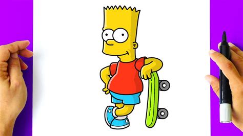 Como Desenhar Bart Simpson Passo A Passo Como Dibujar A Bart Simpson