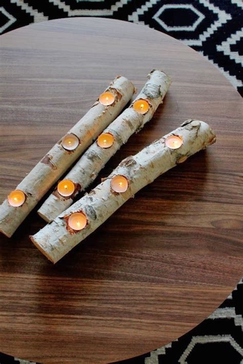 If you like the diy tea light holder just the way you see it, then all you need to do is follow the instructions. 8 Easy DIY Wood Candle Holders for Some Rustic Warmth This Fall