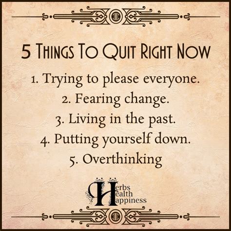 5 Things To Quit Right Now ø Eminently Quotable Quotes Funny