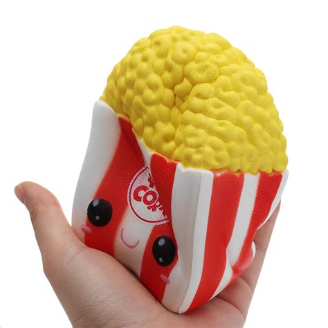 Gigglebread Popcorn Squishy 86512cm Licensed Slow Rising With