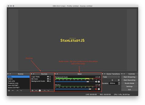 Streaming your Meetup - Part 4: Directing and Streaming with OBS