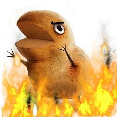 Super Angry Potato Potato Meme Dark Humor Profile Picture