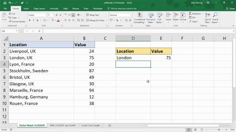 In excel, an array formula allows you to do powerful calculations on one or more value sets. Excel Wildcard Characters in Formulas - YouTube