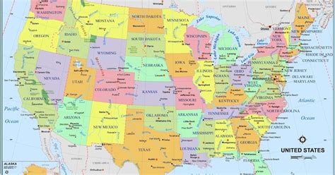 Us Map Amazon Com Us States And Capitals Map 36 W X 25 3 H Office