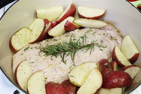 Maybe you would like to learn more about one of these? Garlic & Herb Pork Loin Roast with Red Potatoes - Savvy In ...