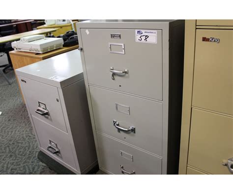 Fireproof lateral cabinets provide high quality organization. SHAW WALKER GREY 3 DRAWER FIREPROOF VERTICAL FILE CABINET