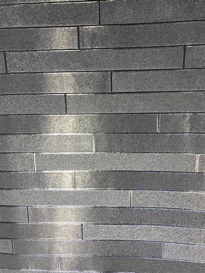 Foil Silver Slate Metallic Arthouse Tile Effect