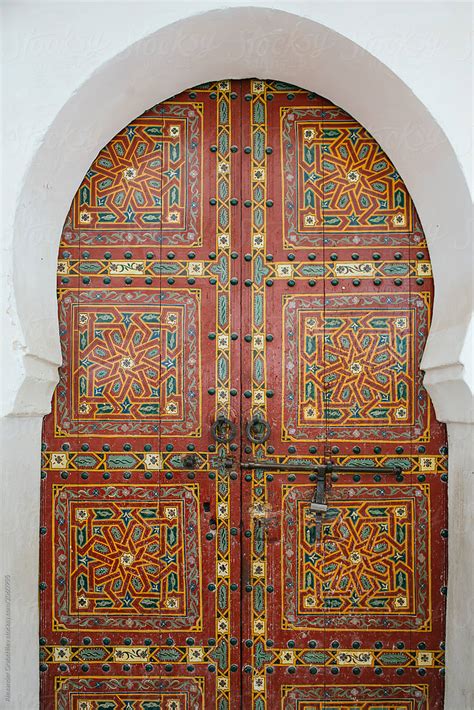 Locked Ornate Arabic Door By Stocksy Contributor Alexander