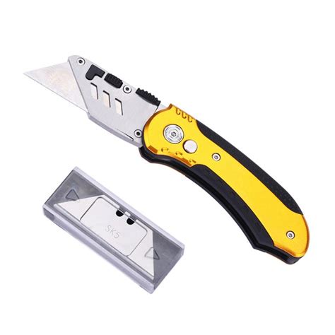 Buy New Yellow Folding Utility Knife