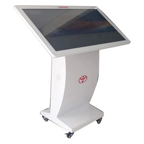 Payment Machine 32inch White Touch Screen Digital Kiosk System For